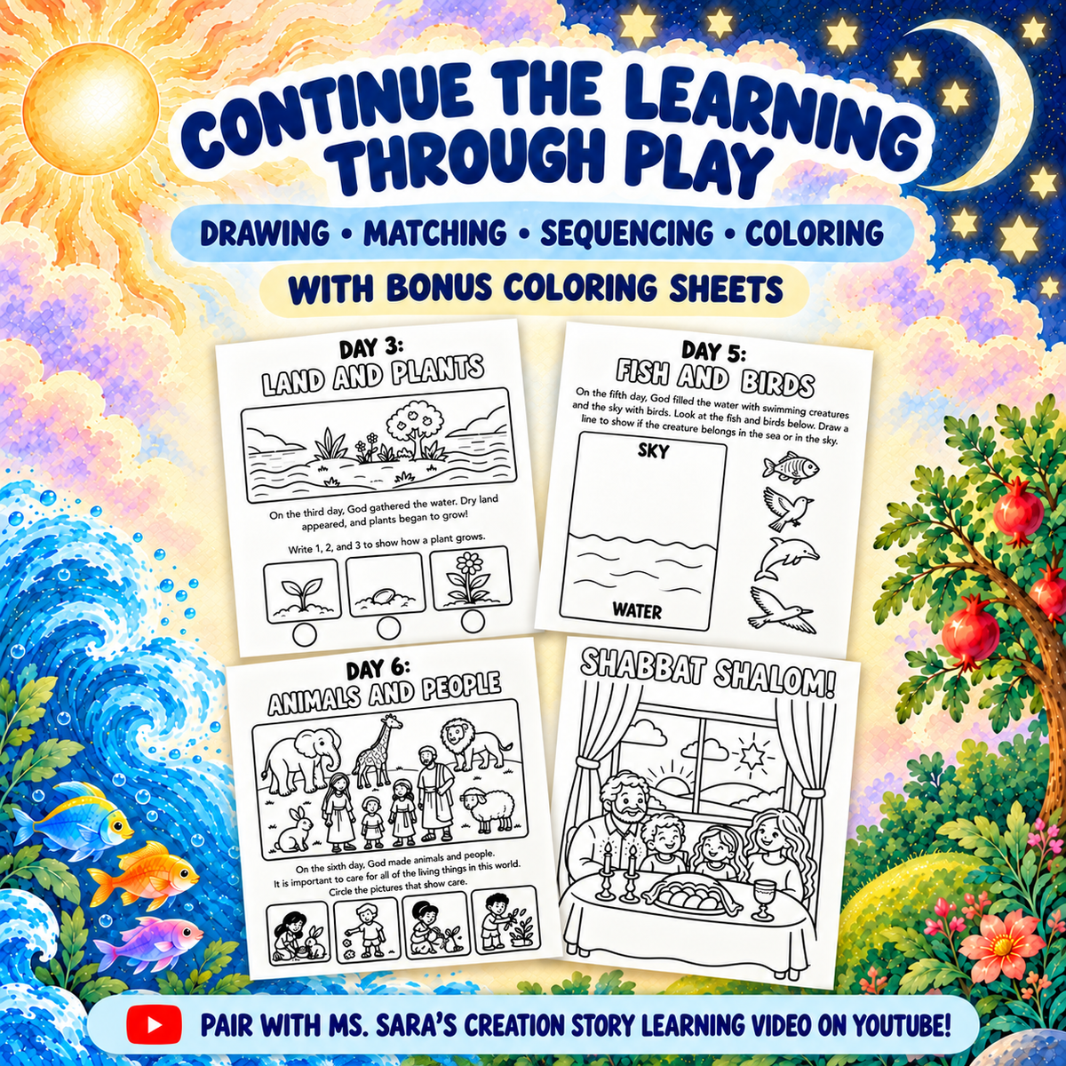 The Creation Story Learning Companion *FREE DOWNLOAD*