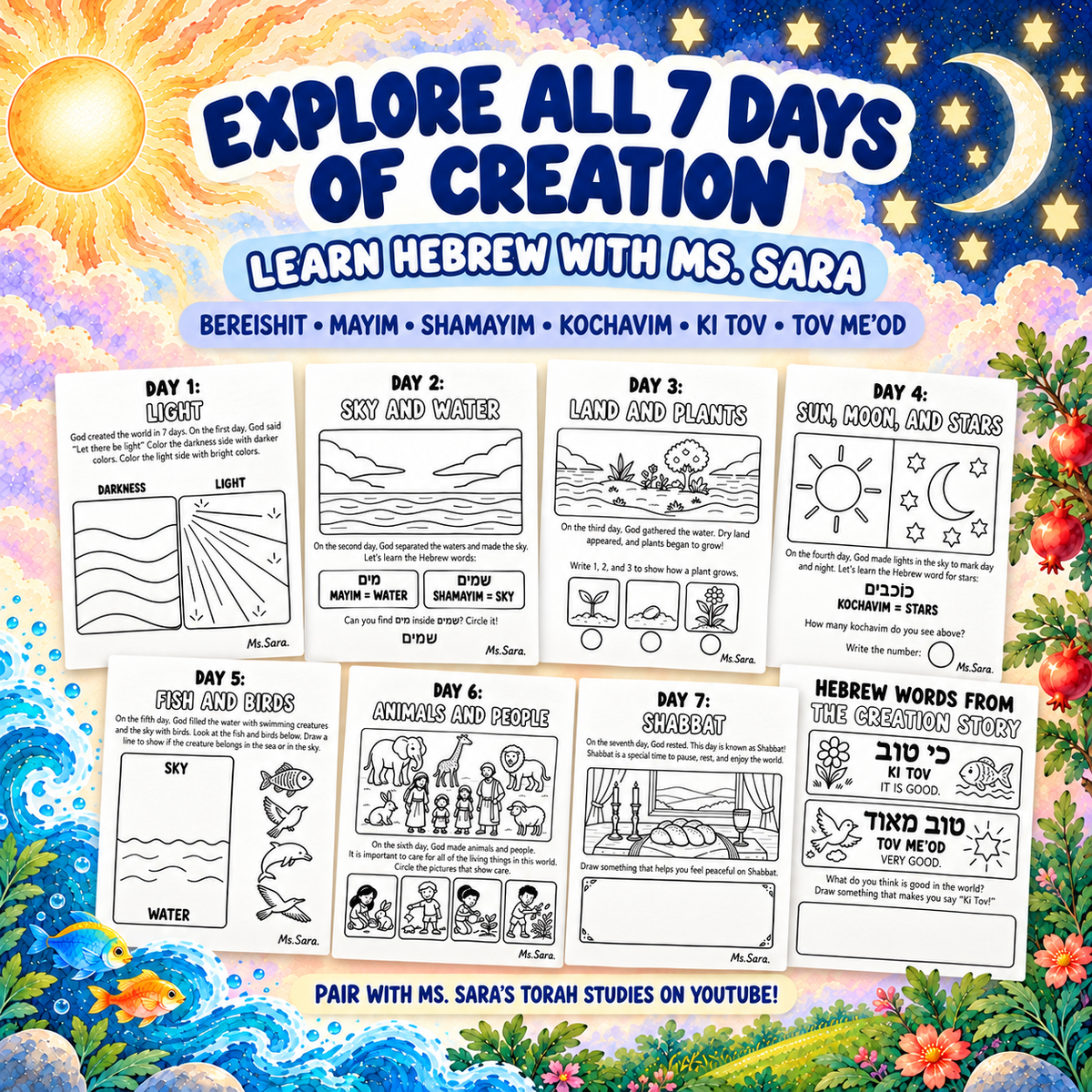 The Creation Story Learning Companion *FREE DOWNLOAD* – Sing it! with ...